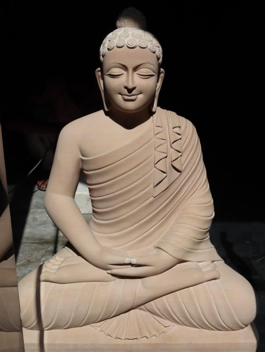 Serene Meditating Buddha  (Dhyana Mudra)