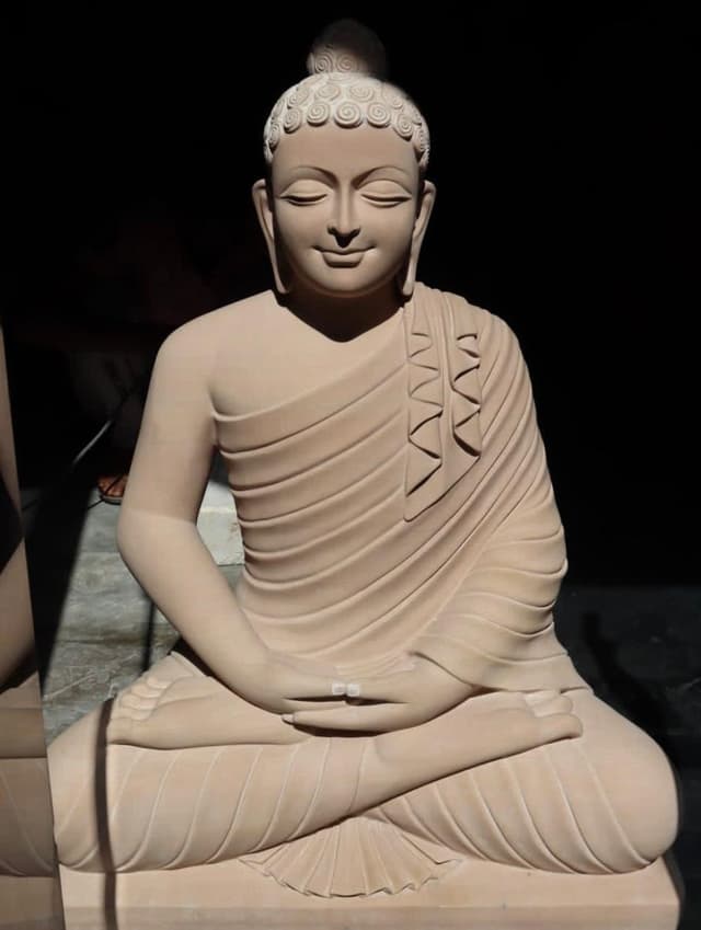 Serene Meditating Buddha (Dhyana Mudra) thumbnail 1