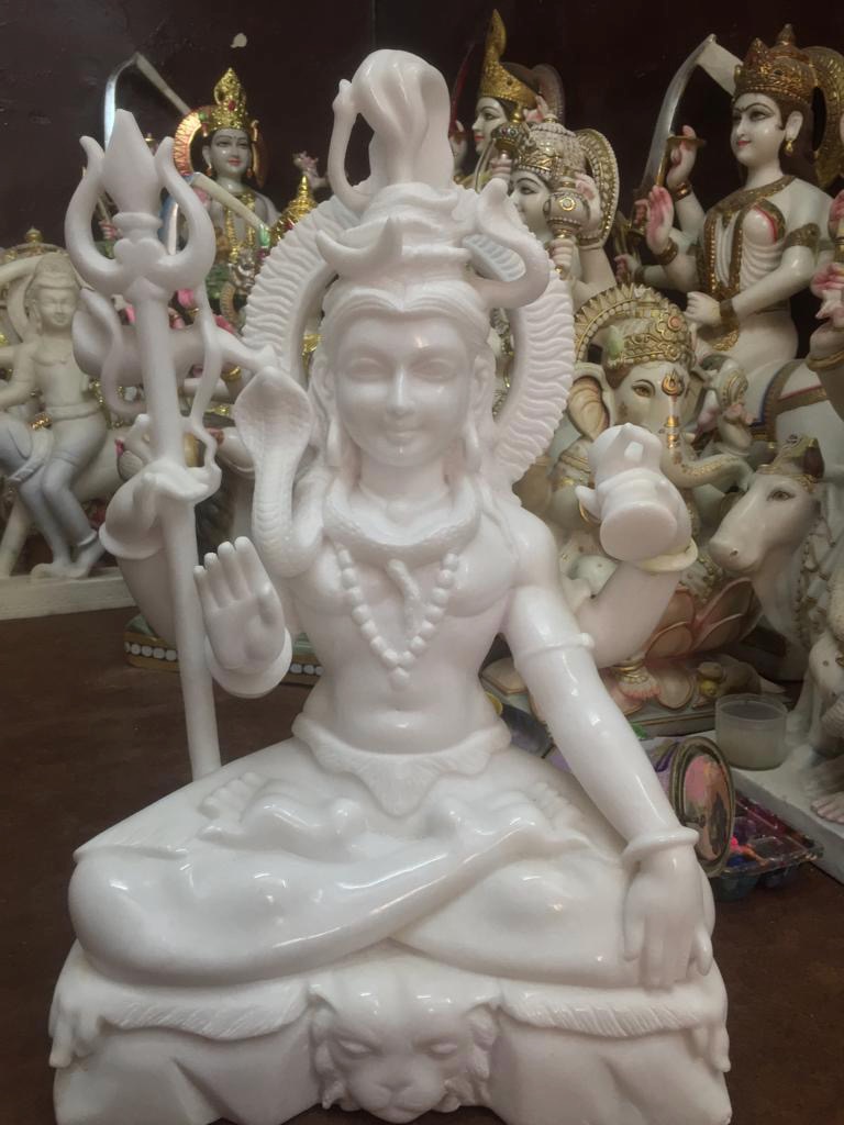 Marble Shankar Ji Statue