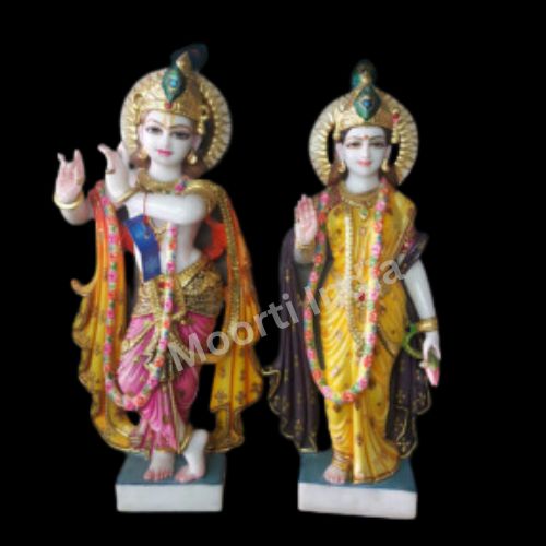 Marble Radha Krishna Statue, Temple