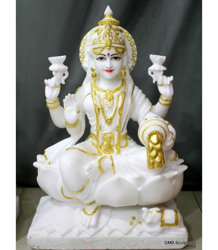 Marble Laxmi Mata Statue