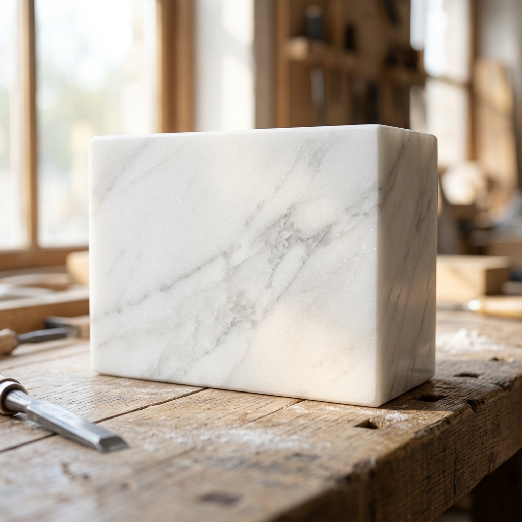 Block of Makrana Marble